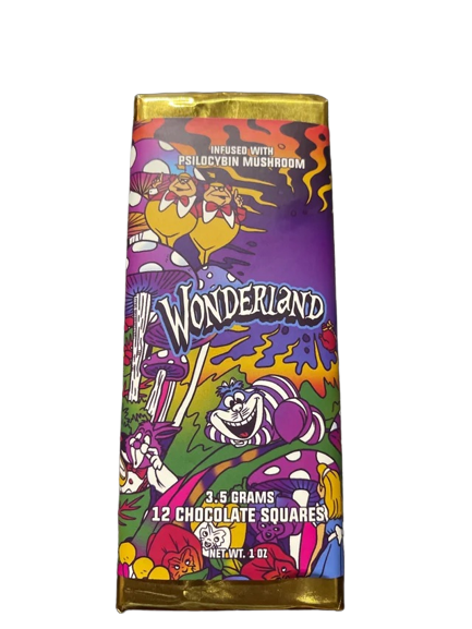 Wonderland Mushroom Chocolate Bars Michigan